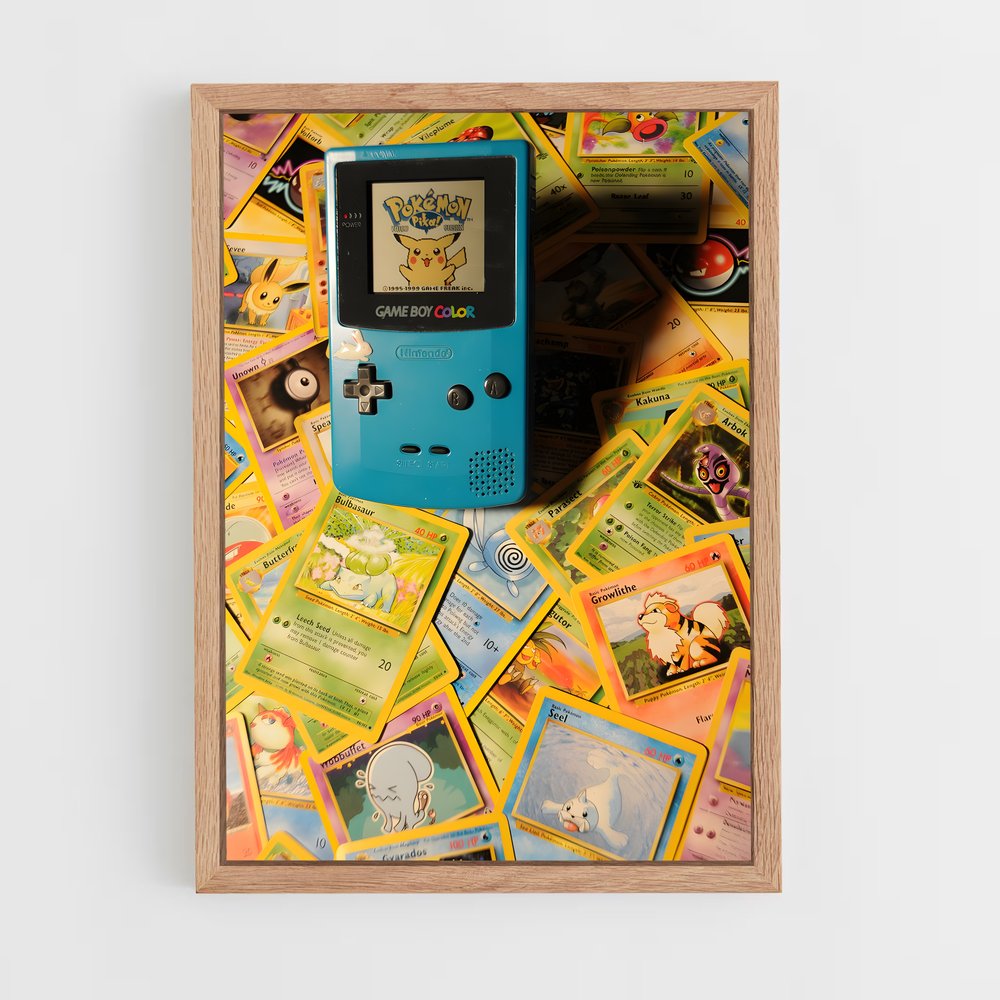 Poster Pikachu Power-Up – affiche Consoles (vue 4)